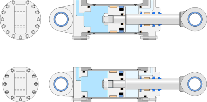 Flanged Barrel